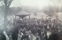 The Westerly Band in Wilcox Park.