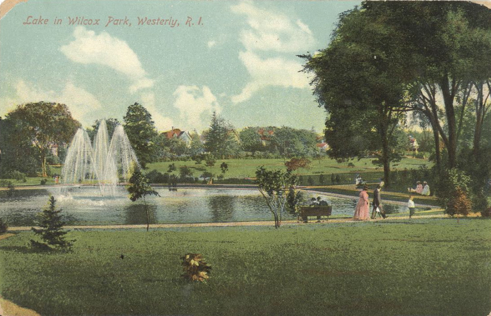 Wilcox Park Postcard